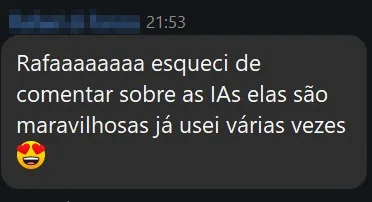 Depoimento de membro do Club